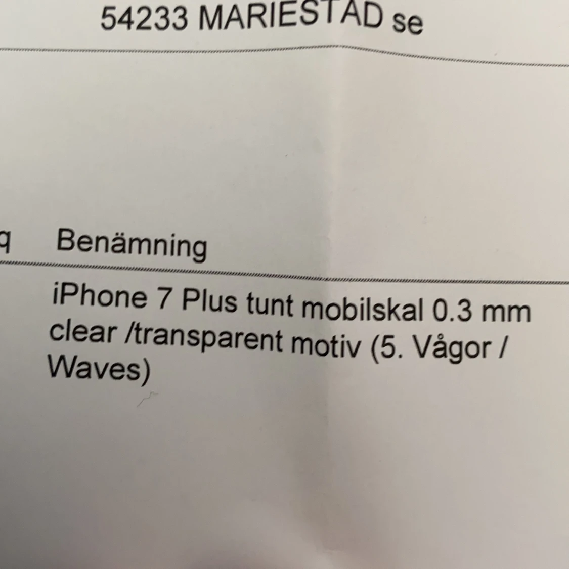 Skal till iphone 7 plus - 90