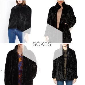  - Söker pälsjacka. Längd och märke spelar ingen större roll. Gärna svart, med krage, och oäkta såklart. Skicka bild och prisförslag :-) Tack! 