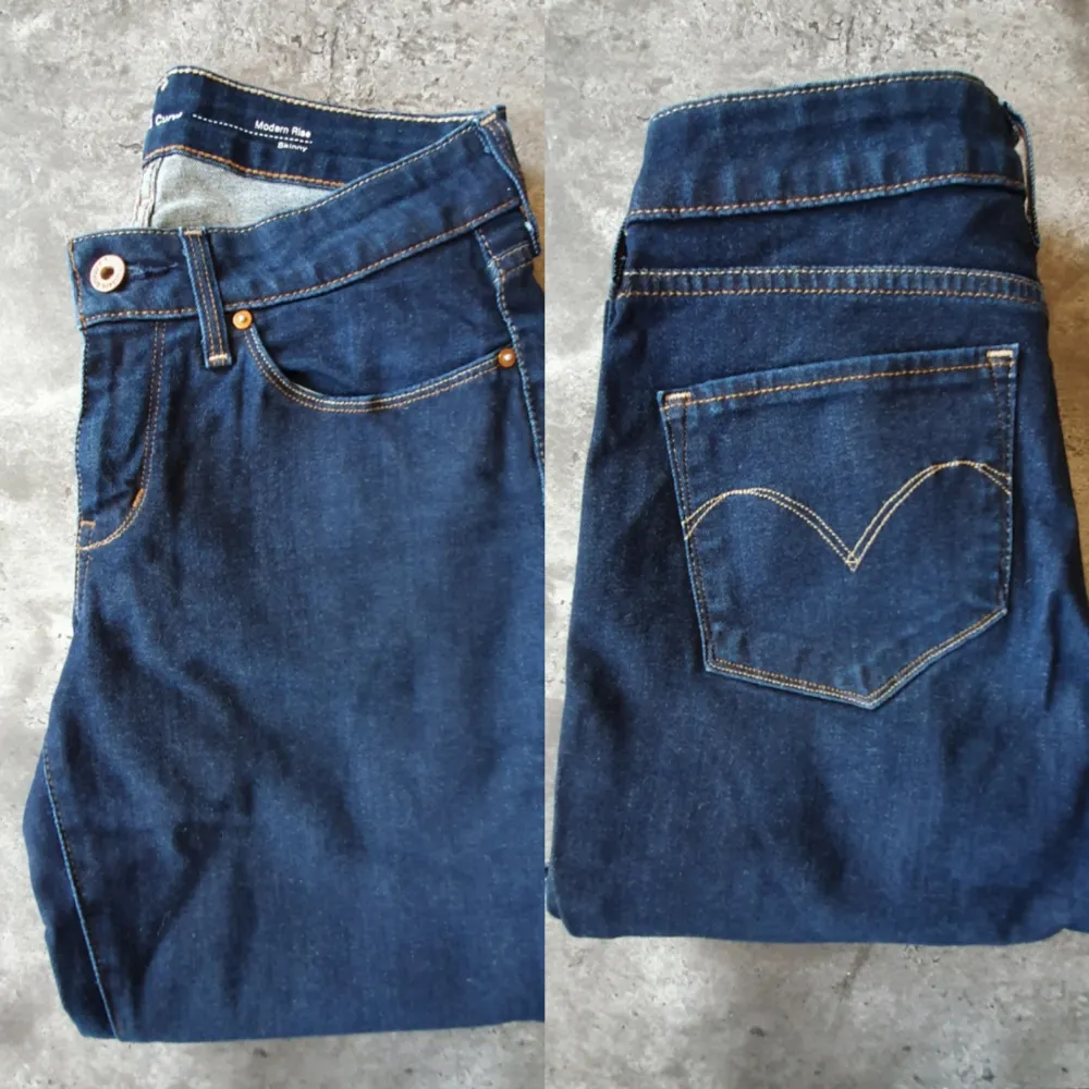 Levis jeans. Modell bold curve, modern rise skinny. Storlek 28.  Köparen står för eventuell frakt, spårbart 63kr.   . Jeans & Byxor.