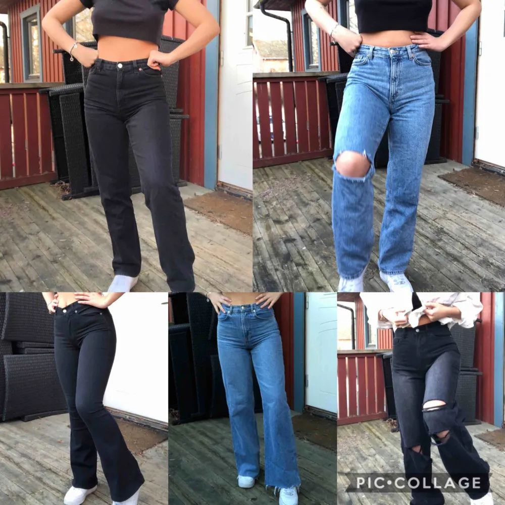 Säljer alla dessa jeansen! Kolla in min profil!. Jeans & Byxor.