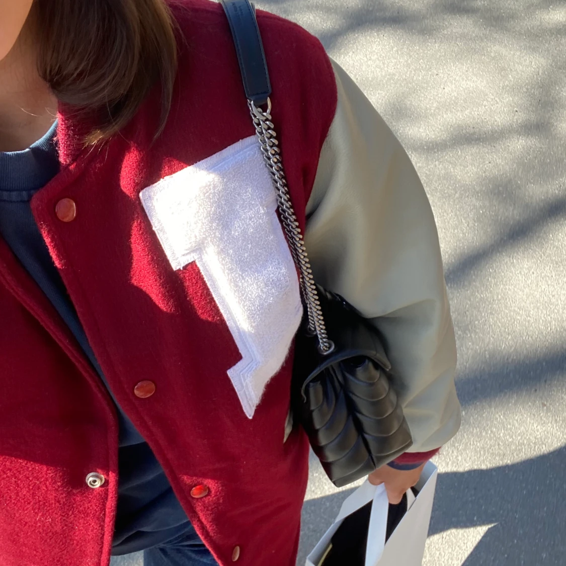 Baseball/varsity jacka