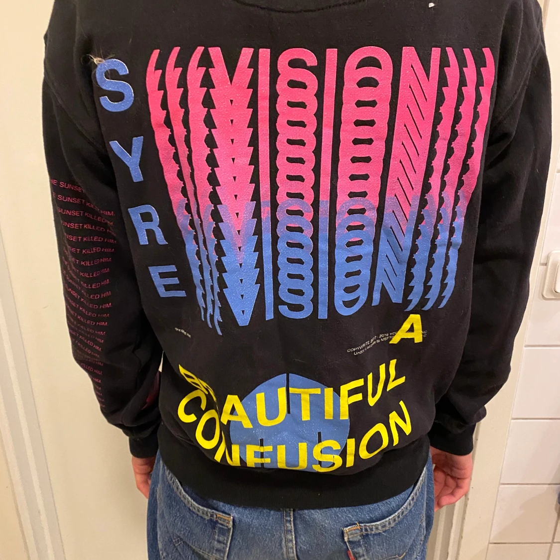 Jaden Smith Syre hoodie svart.  - 90