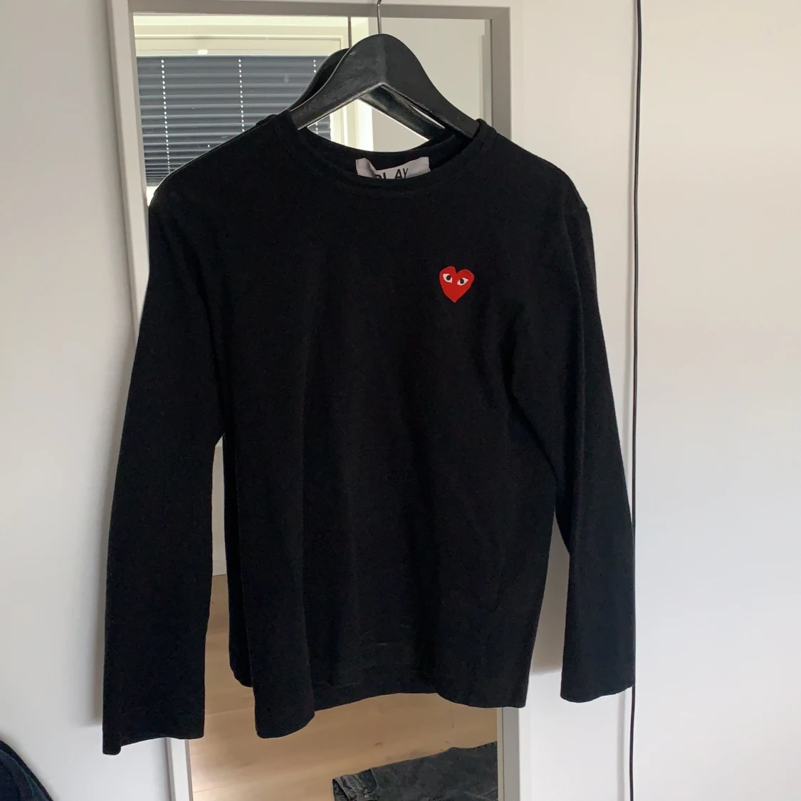 CDG longsleeve stl s fit xs