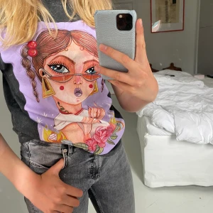 Tröja från zara - Skit cool tröja från zara i storlek S💗 kontakta för mer info🥰