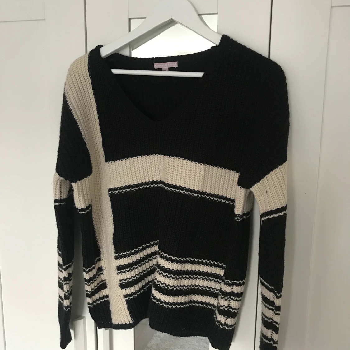 Mysig stickad tröja - 91