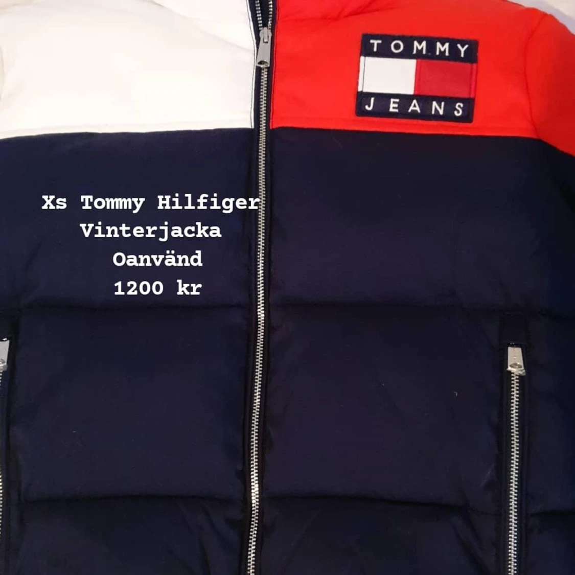 Tommy Hilfiger vinterjacka xs