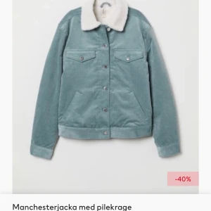 Manchesterjacka H&M - Säljer min fodrade manchesterjacka ifrån förra hösten. Använd fåtal gånger och är som ny. Superskön jacka att ha nu till hösten/vintern. Skriv ett meddelande för fler frågor eller bilder!⭐️
