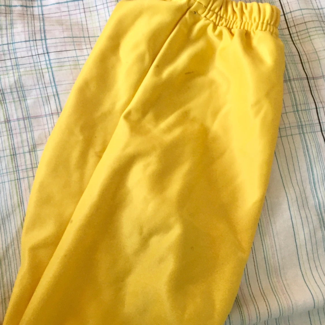 Retro gul adidas tjocktröja!  - 91