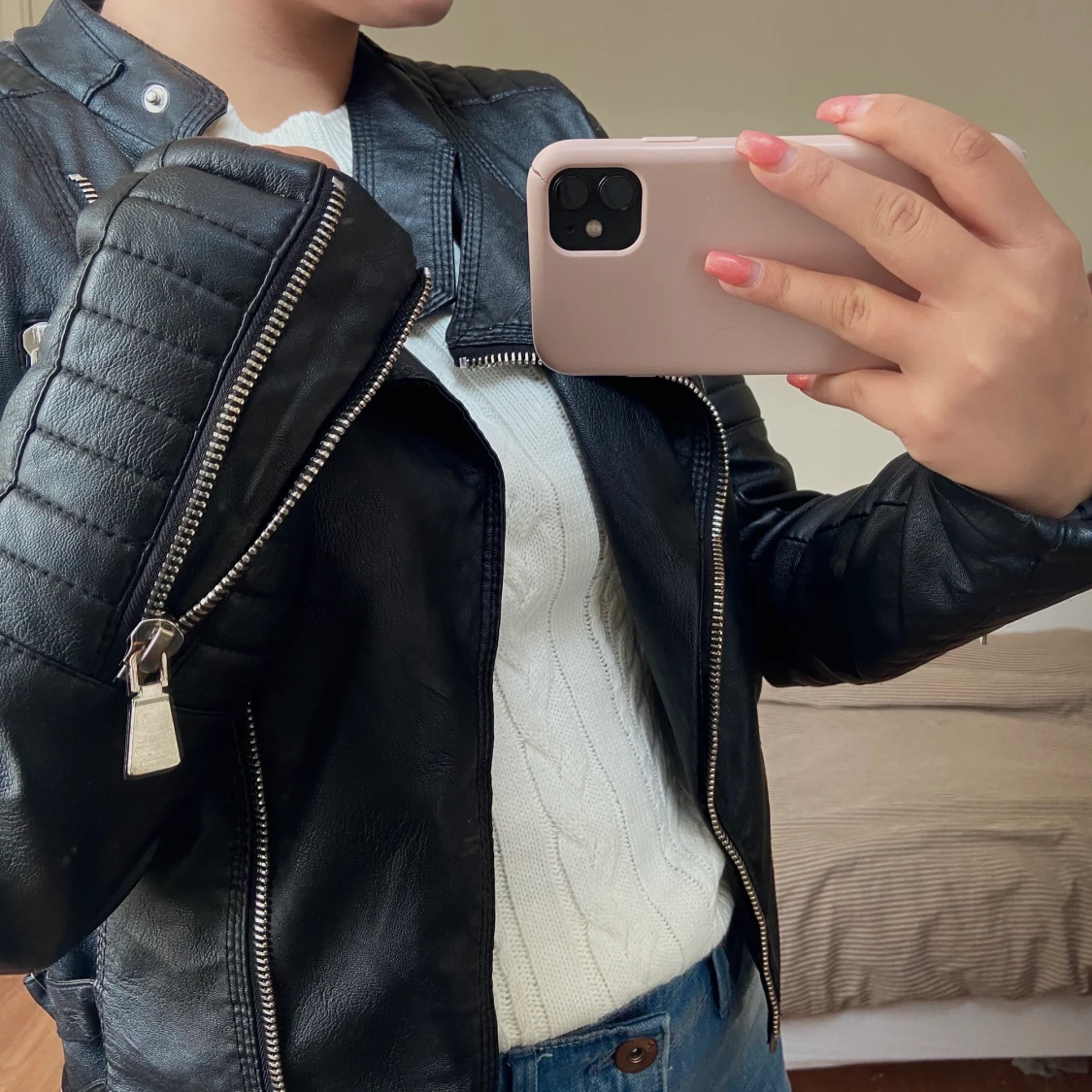 Skinnjacka strl. 38 - 90