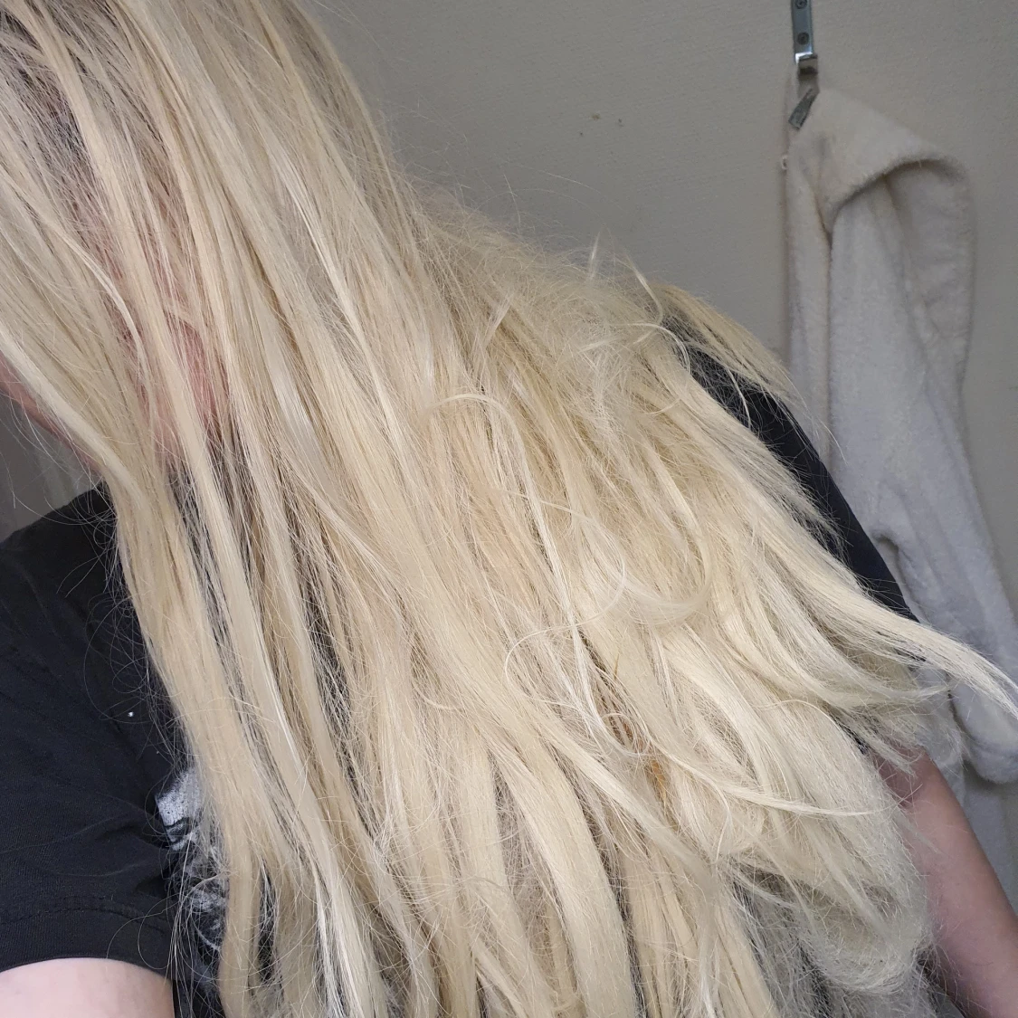 äkta löshår  - 91