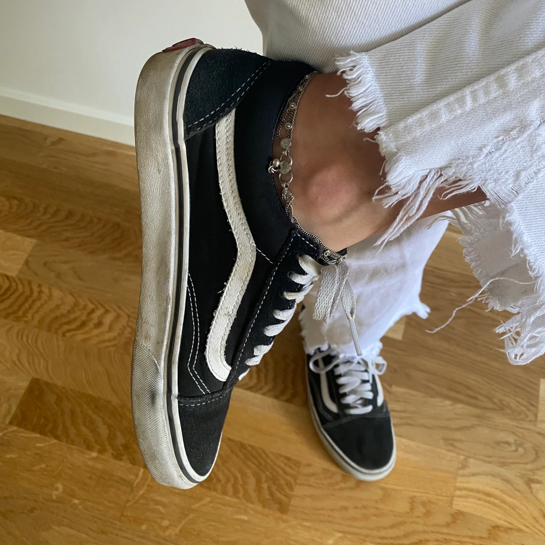 Vita populära jeans 💖 - 91