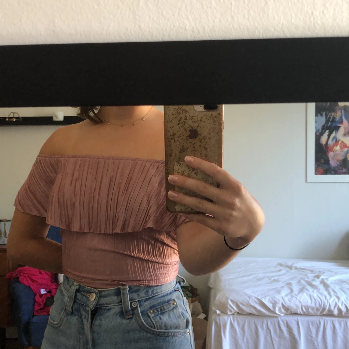 Söt off-shoulder topp