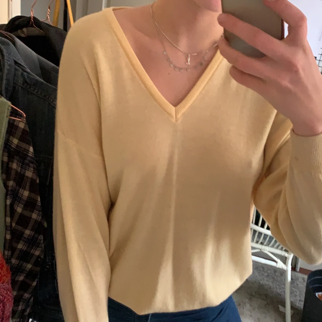 Super fin stickad tröja - 90