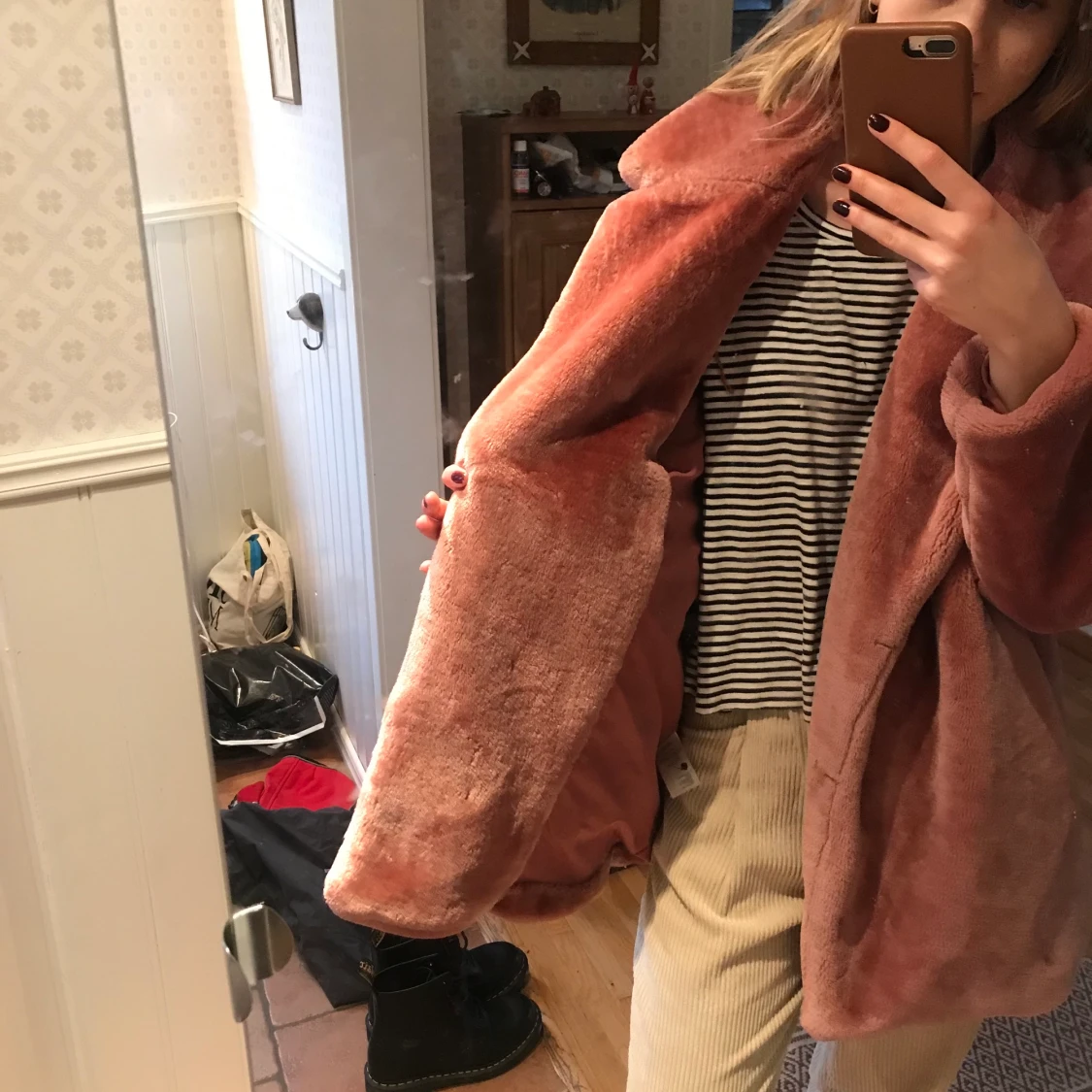 Rosa jacka från Monki - 90