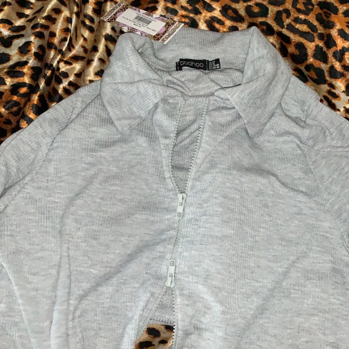 Dubble zip tröja  - 90