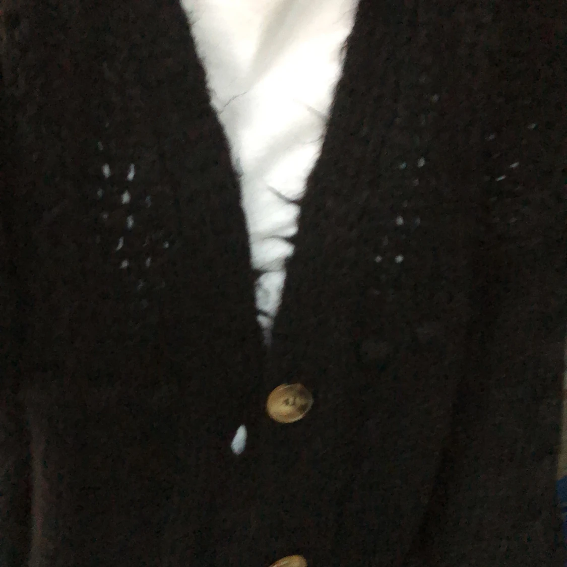 Stickad kofta från Chiquelle - 90