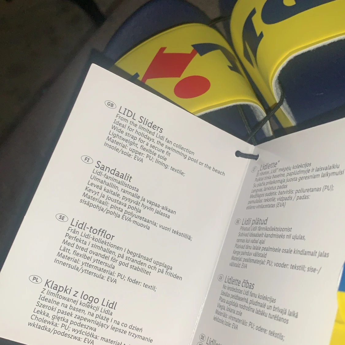 Lidl tofflor - 90