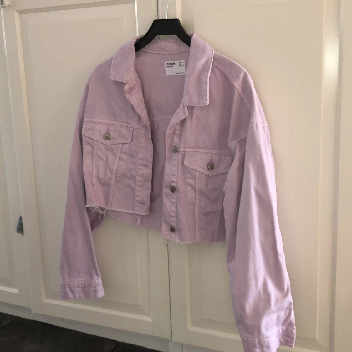 Ball croppad jeansjacka  - 90