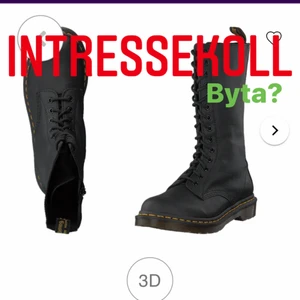 Dr martens  - Funderar på att sälja mina kära dr martens för att de är för små, någon som säljer i större storlek eller eventuellt vill byta? Skriv gärna vad ni kunnat tänka er att betala om ni är intresserade. 