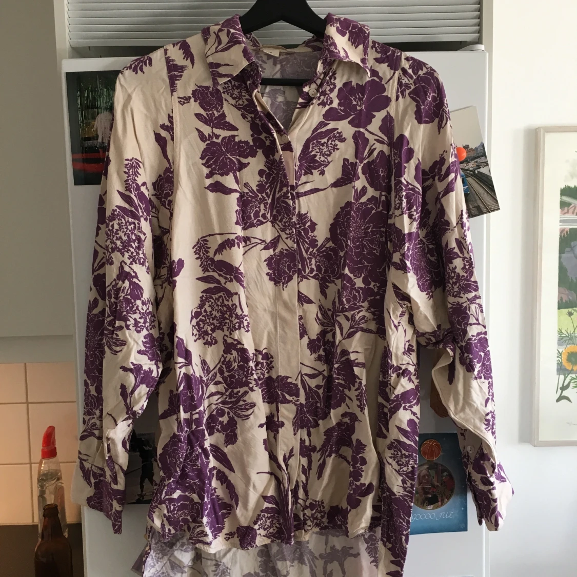 H&M Trend blommig skjorta 34 - 91