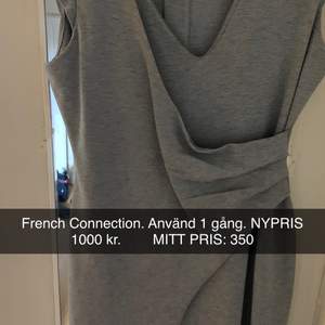 Fin klänning från french Connection. Köpt 2017 använd 1 gång 