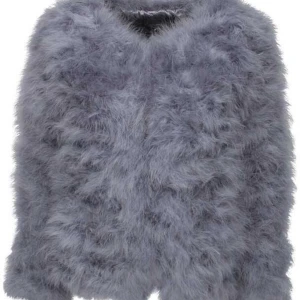 Jacka äkta struts - Grå Jacka i äkta struts, strl M. Har vanligtvis S och den passar mig. Originalpris 2500kr, mitt pris 500kr + frakt 