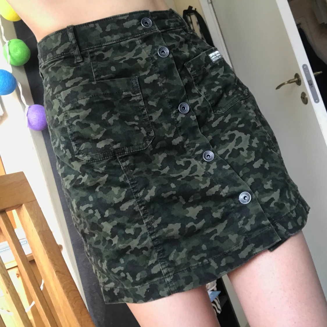camo kjol