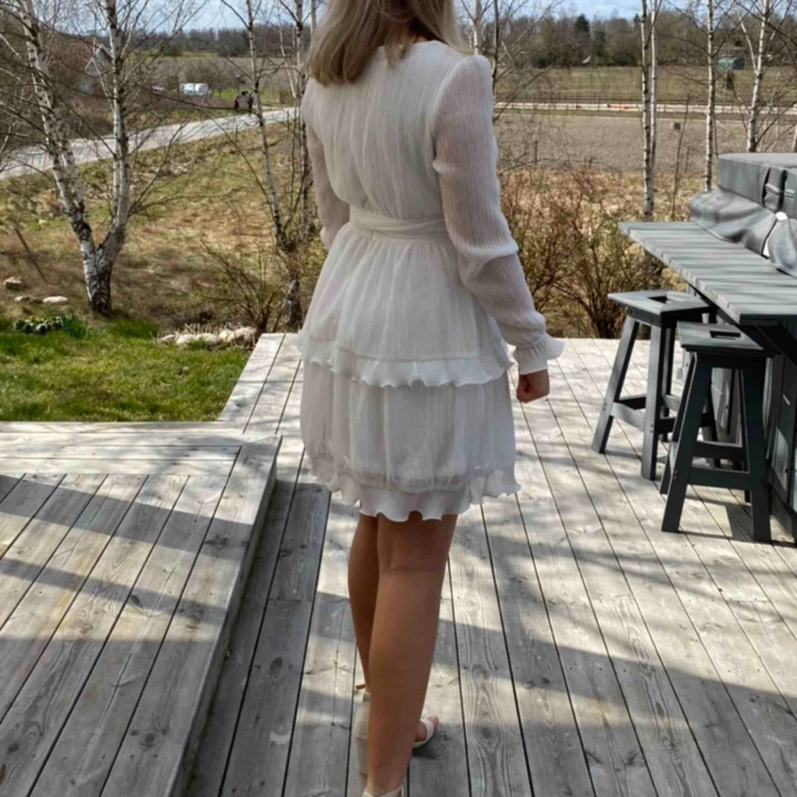 Vit klänning - 90