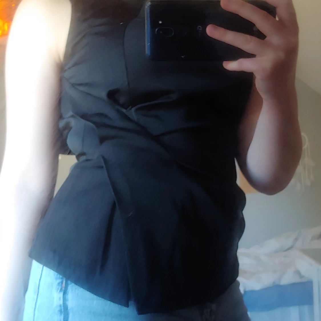 Zara svart partytröja