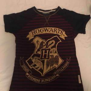 Hogwarts T-shirt i bra skick. Trycket är intakt 
