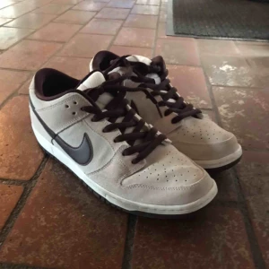  - SB Dunk Low skor. Använda för skate en gång och utomhus ett antal men har klarat sig mycket bra och är i bra skick!