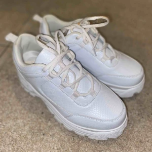  - Säljer mina chunky sneakers från NA-KD som är slutsålda på hemsidan. Dom är endast använda 1 gång o är i nyskick, bortsett från skosnörena som var smutsiga när jag fick hem dom🙃 Detta går dock att lösa genom att man byter ut snörena! 