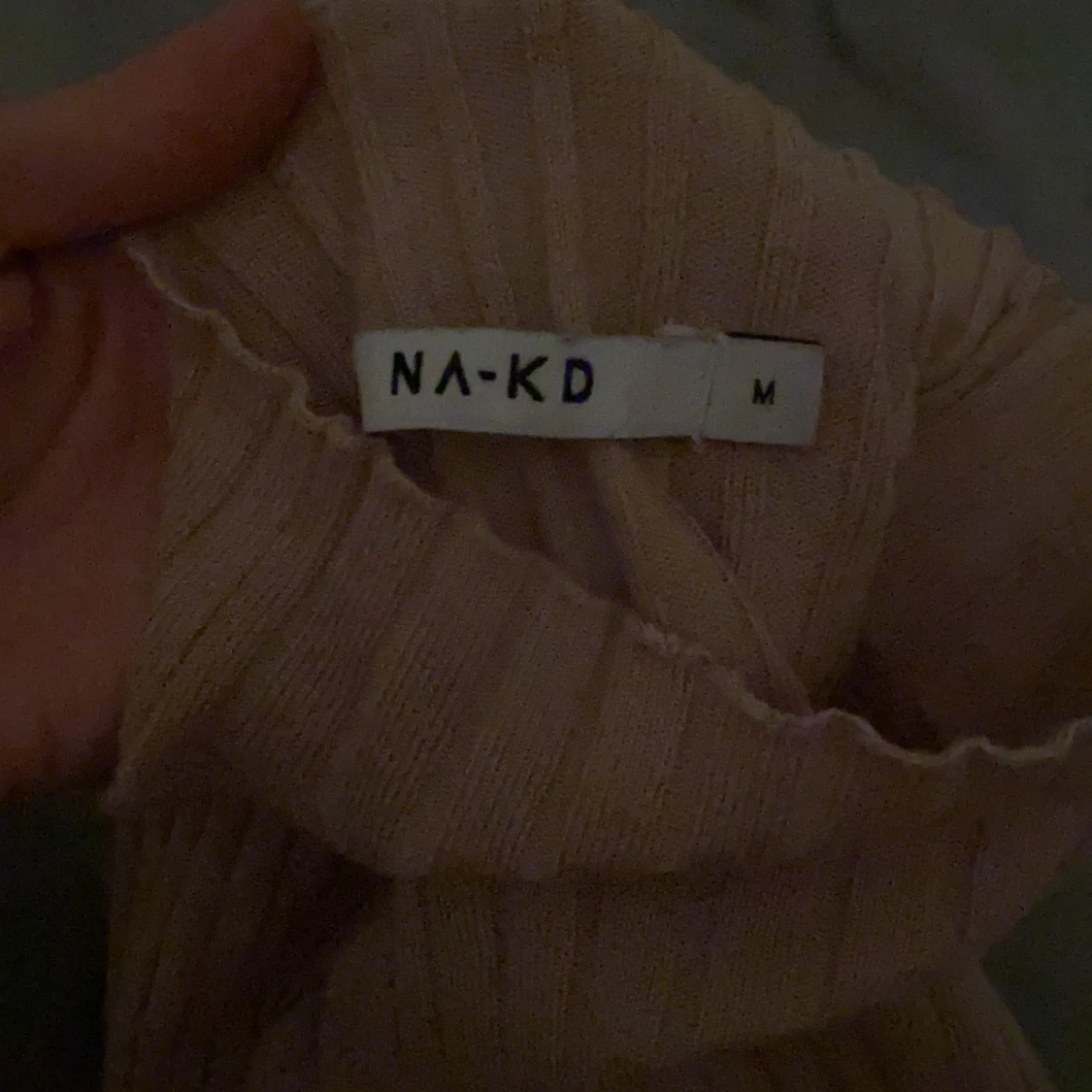 beige ribbad polo/ turtleneck - 91