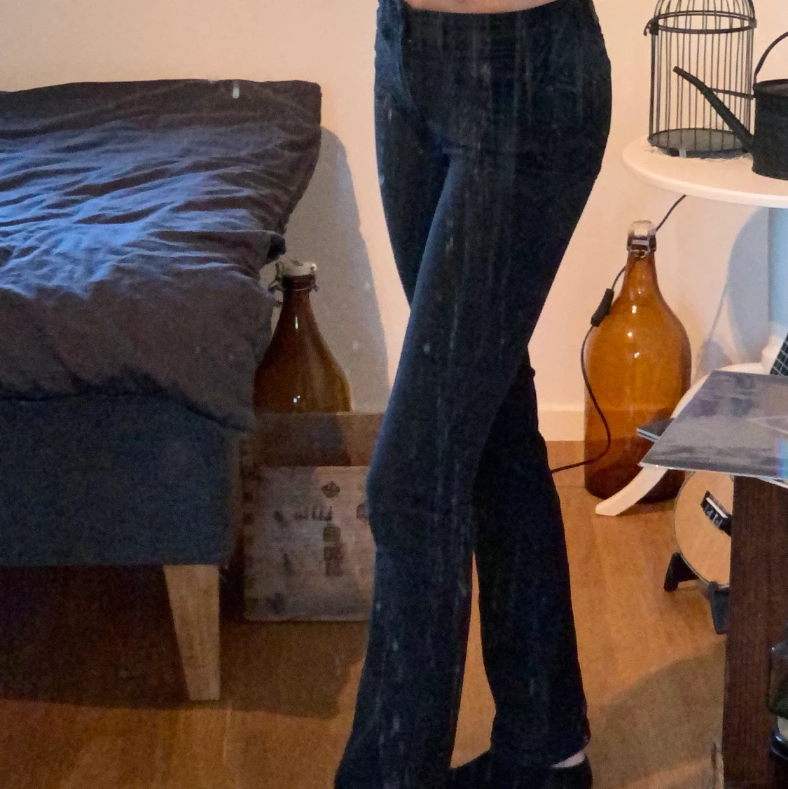 Levis Bootcut Svarta strl 24 - 90