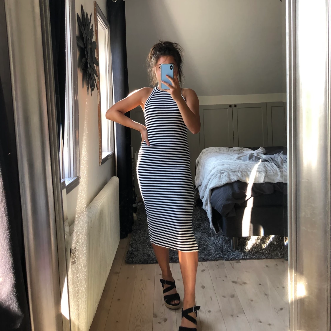 Fin tajt långklänning  - 90