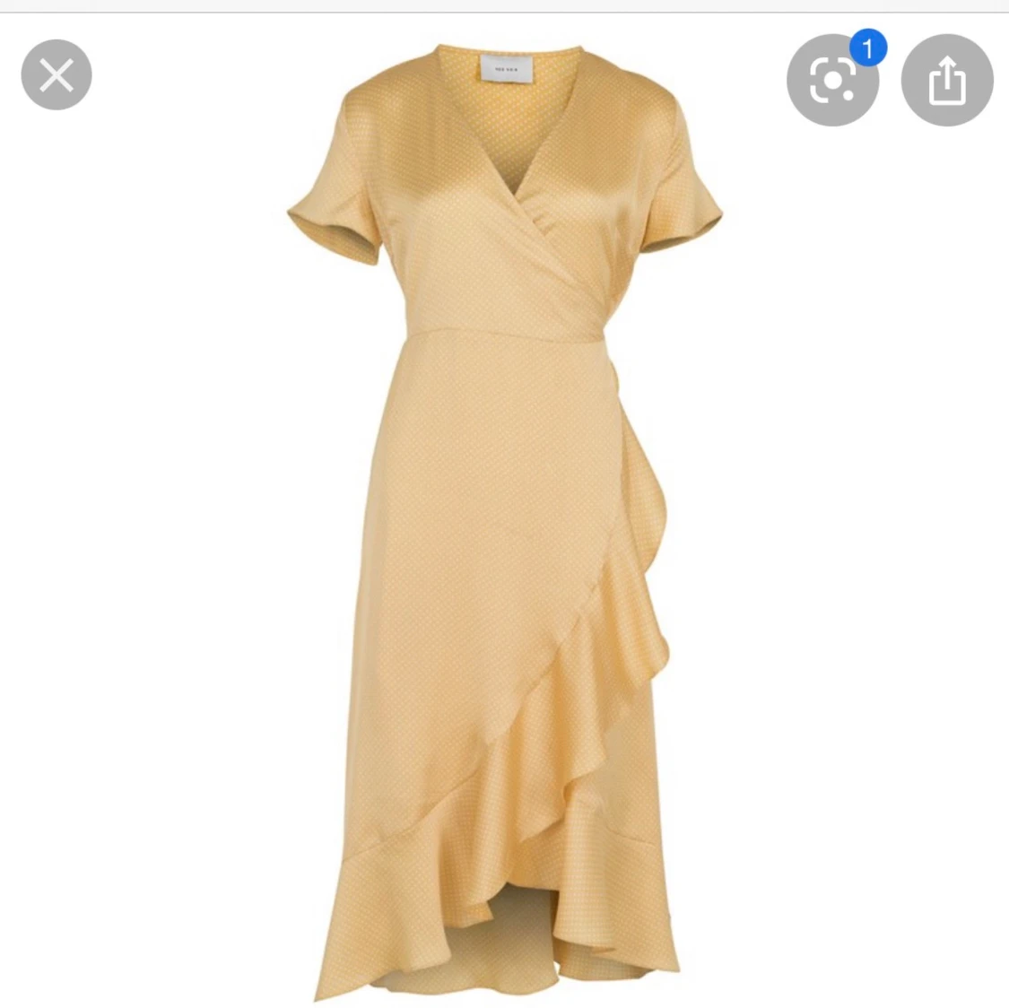 Gul klänning från neo noir - 90