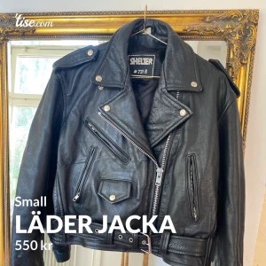 Läder jacka - Läder jacka
