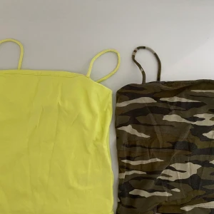 Jätte finna linnen - Två jätte fina linnen från Gina! Ett lime gult/grönt och ett i camo! Köp en för 50 eller båda för 75