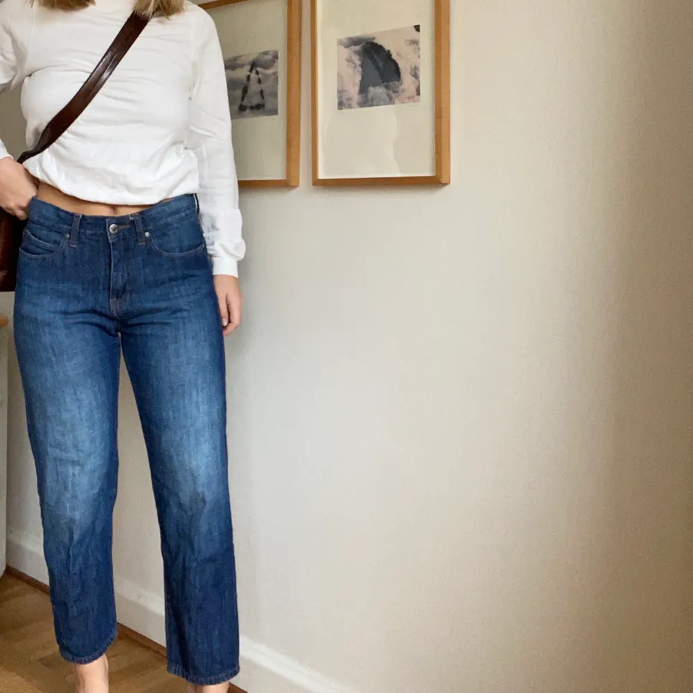 Supersköna raka jeans från DrDenim, midwaist⭐️frakt tillkommer tillkommer!. Jeans & Byxor.