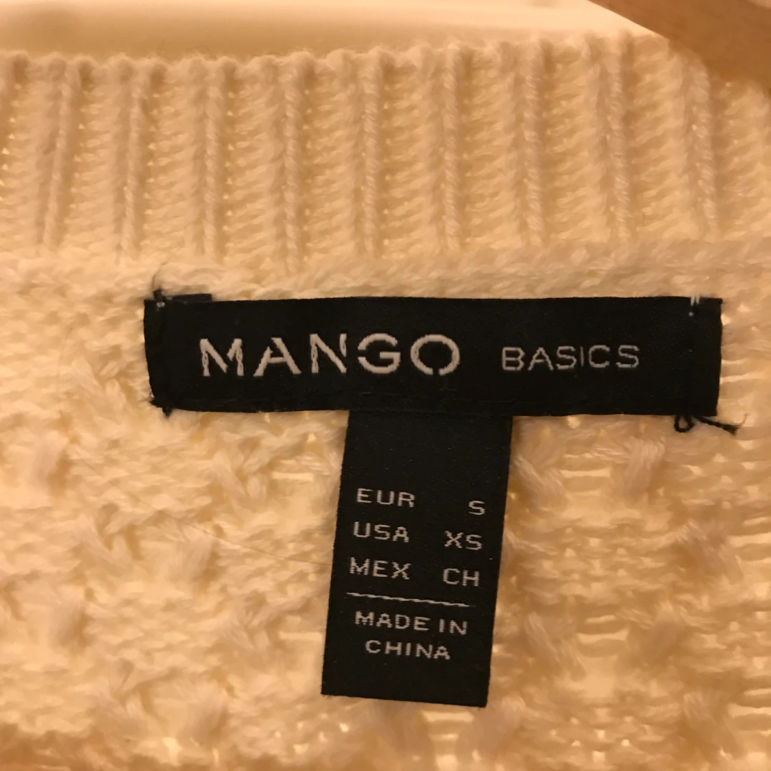 Kabelstickad cardigan  - 91