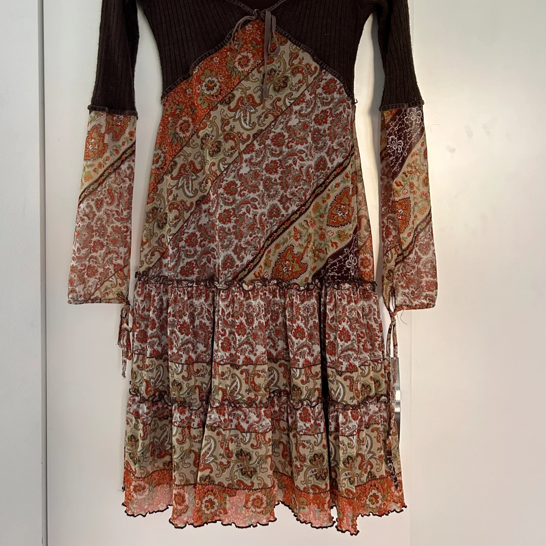 Stickad klänning - 90