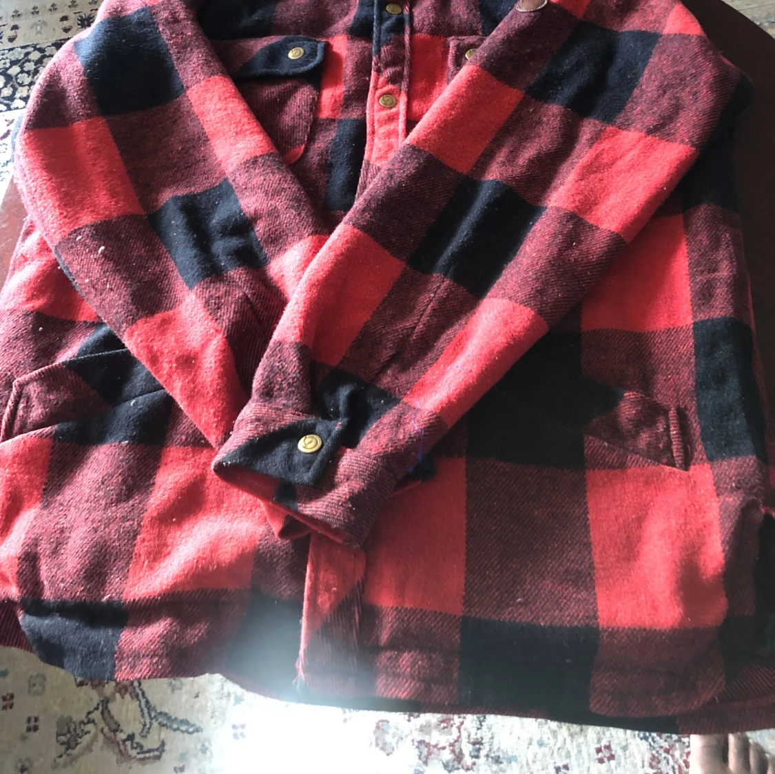 Flannel jacka, medium
