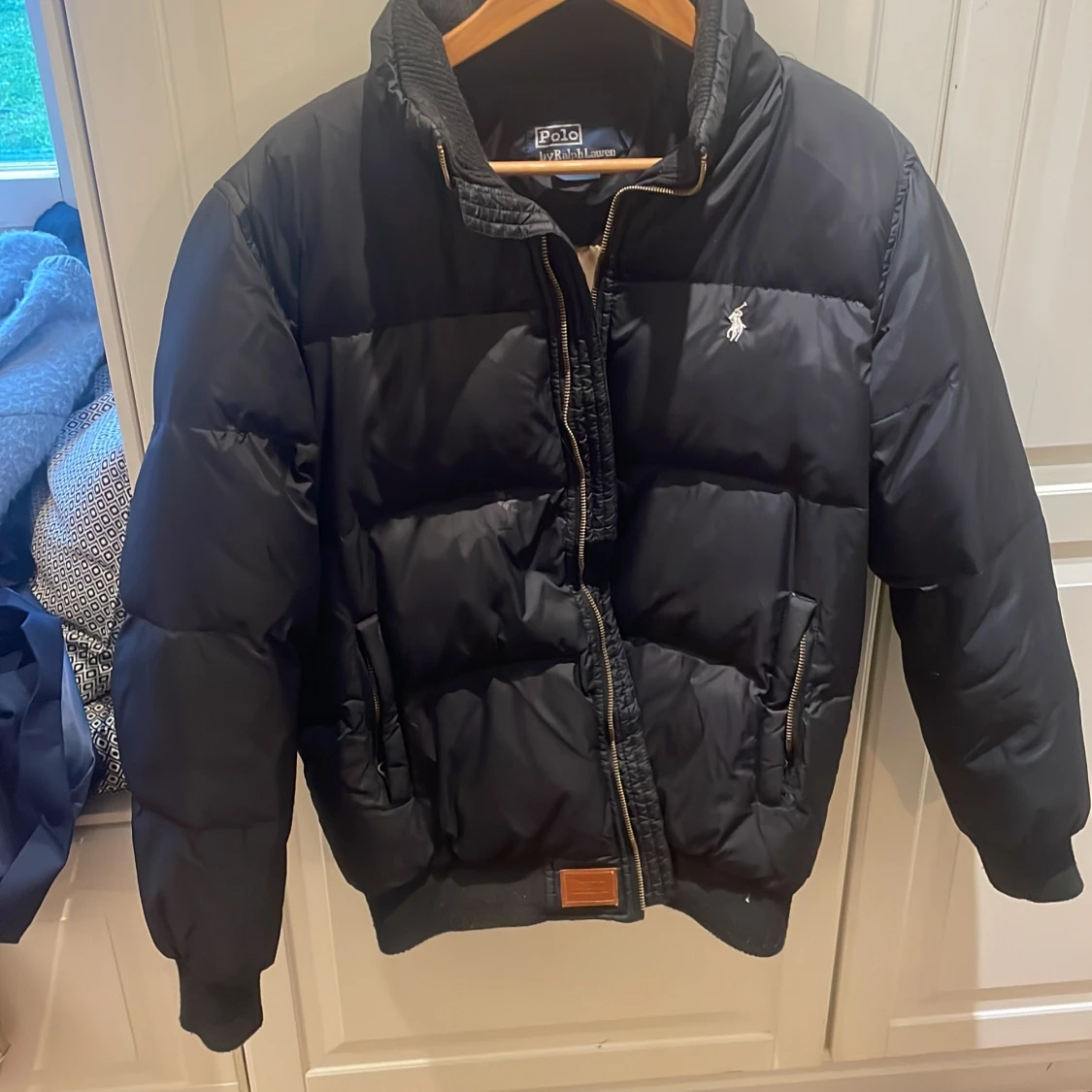 Ralph Lauren dun-bomberjacka, storlek: S - 90