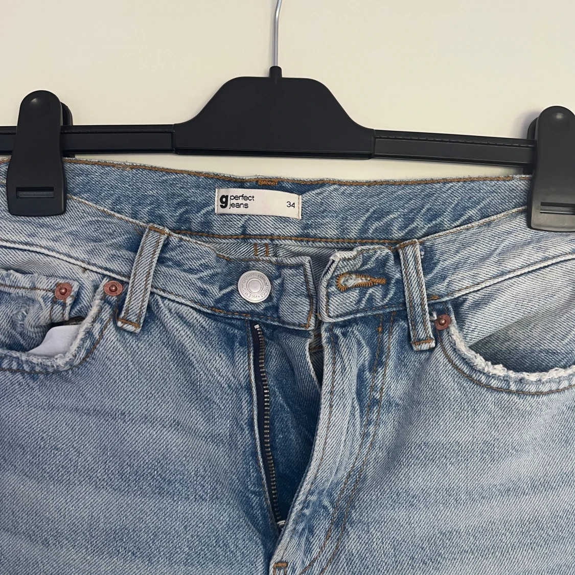 Jeans med slits - 92