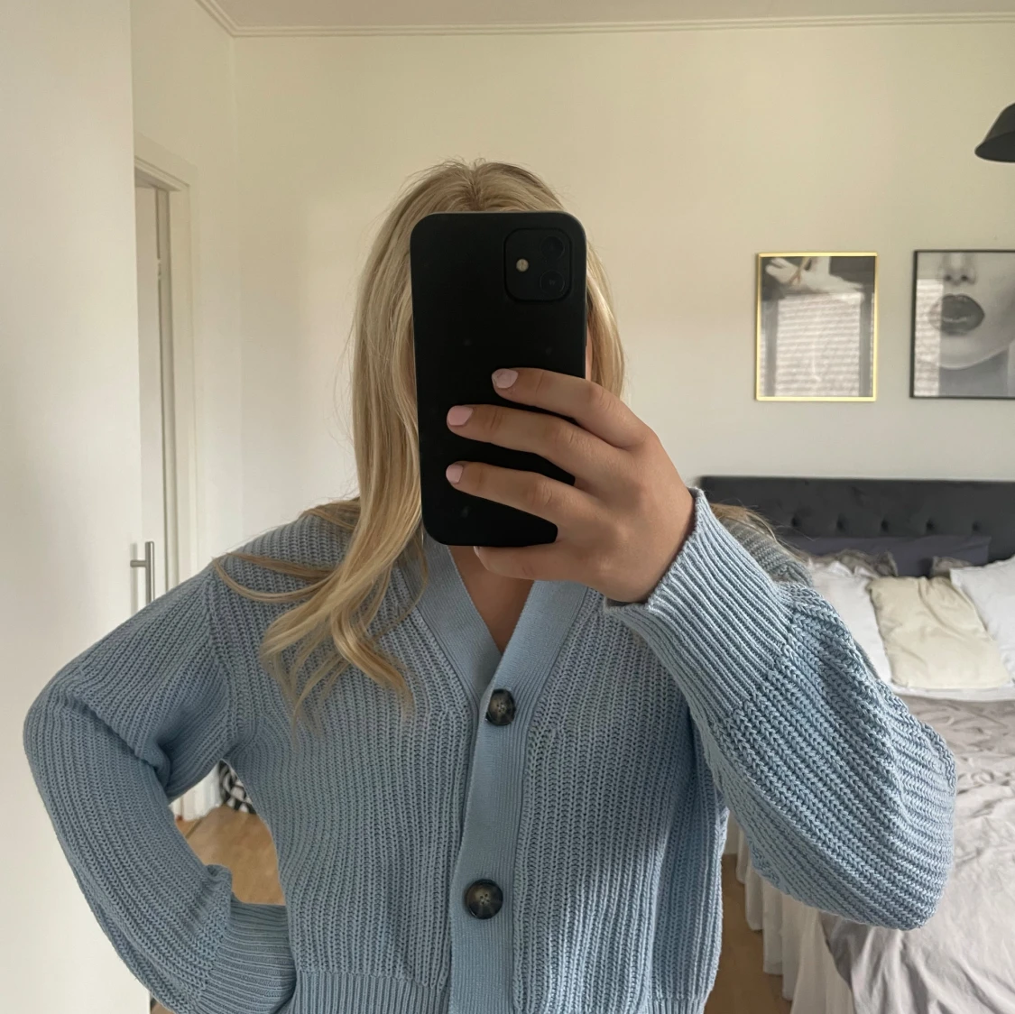 Stickad kofta lager 157 - 91