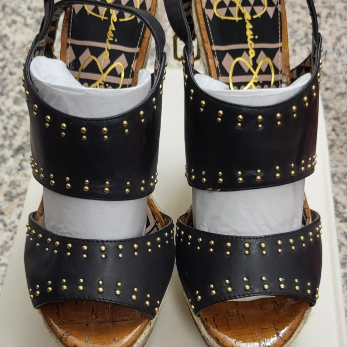 Nya Kilklack med ovansida av skinn - 90