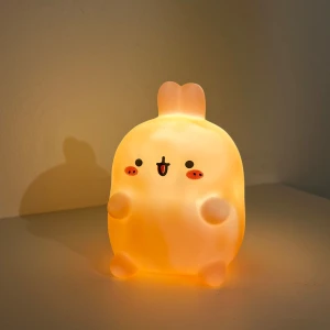 Gullig lampa - Supergullig rosa kaninlampa