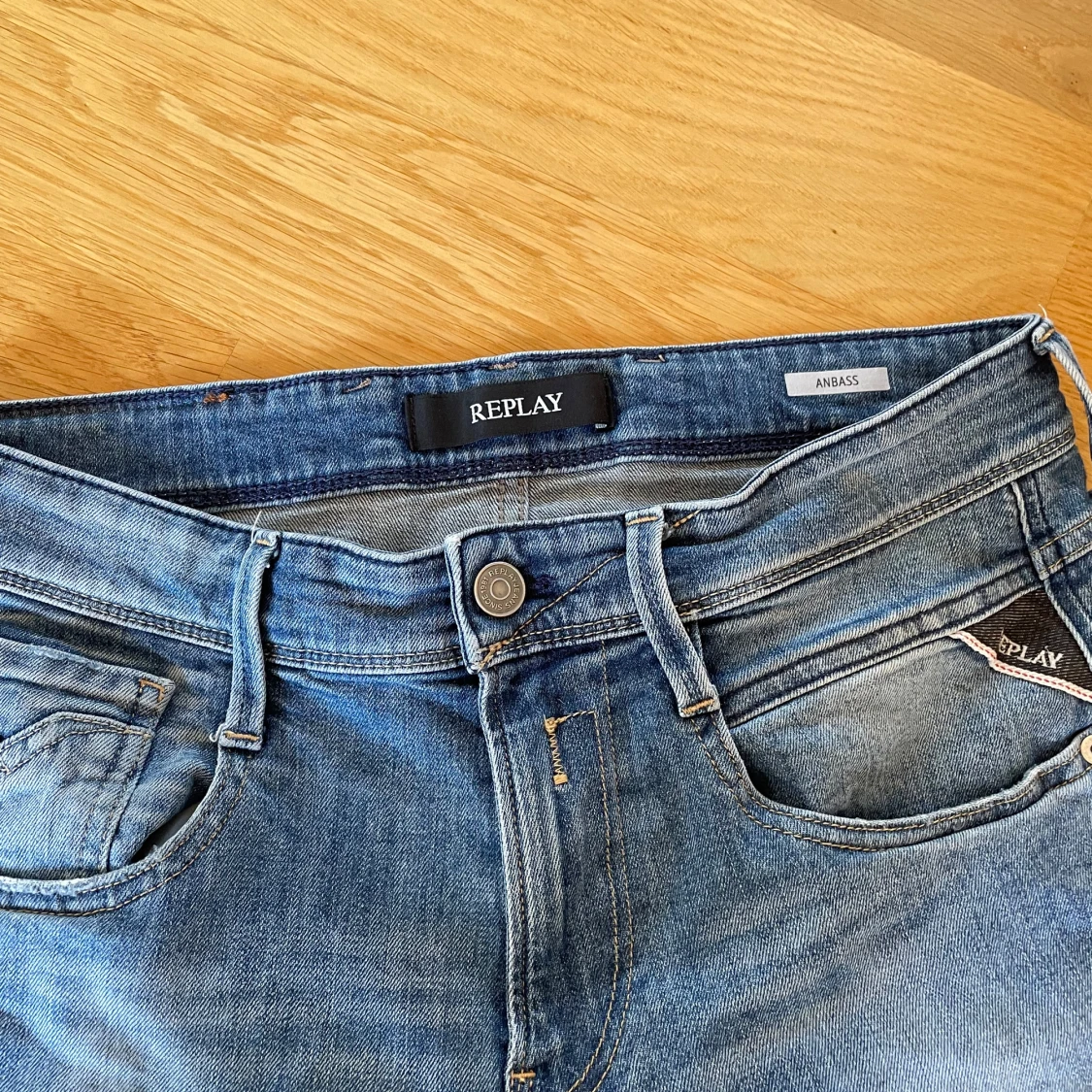 Blå jeans från Replay - 91