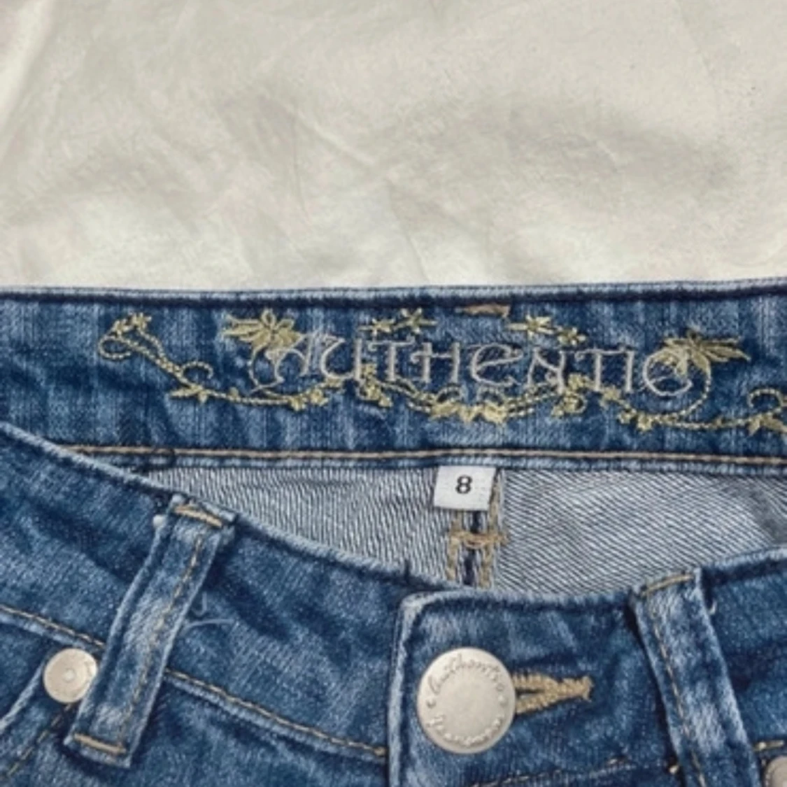 Spodnie jeansy low rise  - 90