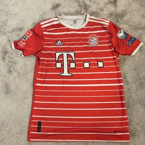 Fotbolls tröja  - Säljer min Bayern tröja då den inte kommer till användning, tröjan är i bra skick och är använd ett fåtal gånger, storleken är M